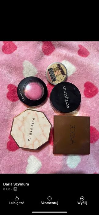Zestaw kosmetykow Mac Smashbox Dear Dahlia