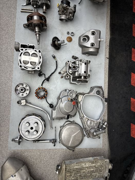 Dawca Częsci HONDA CRF450 R 09-13 Cdi Głowica Skrzynia Kartery Sprzęgł