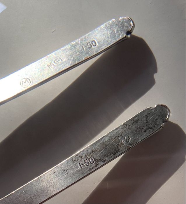 Мельхиоровые ложки