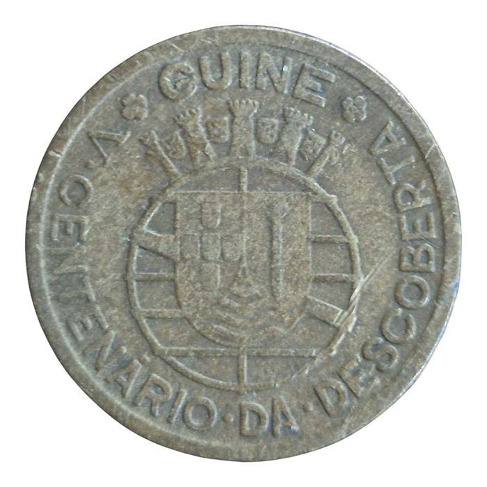 Guiné. Moeda 50 centavos 1946