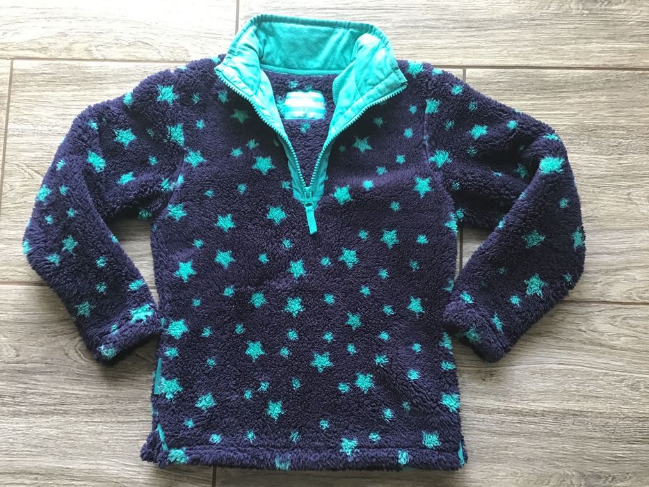 Polarowa bluza dziewczęca 7-8 lat:)