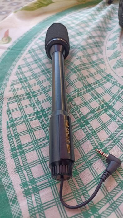 Microfone  WV-MC12 direcional Panasonic64409131386115122