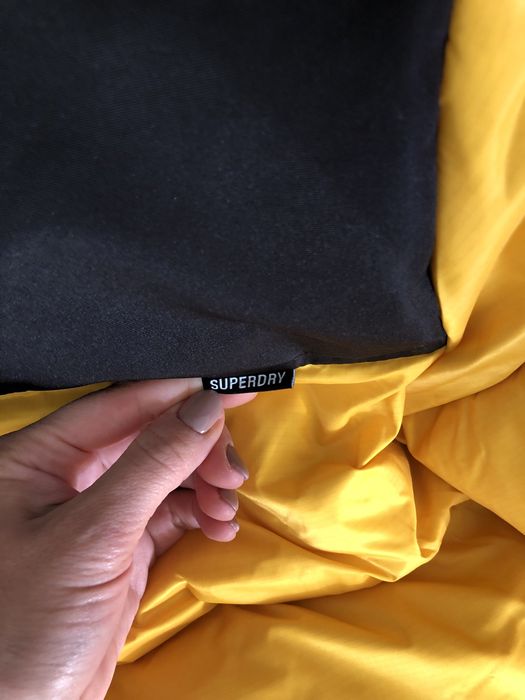 SuperDry 38 M żółta puchowa nowa z metkami
