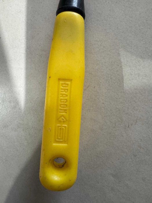 Ancinho de jardim de 3 dentes em aço-Dragon