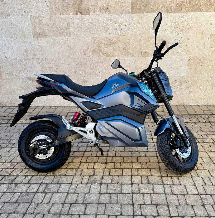 Електробайк Nitron 2800Wt Права не треба Электро мотоцикл 2800W Grey_c