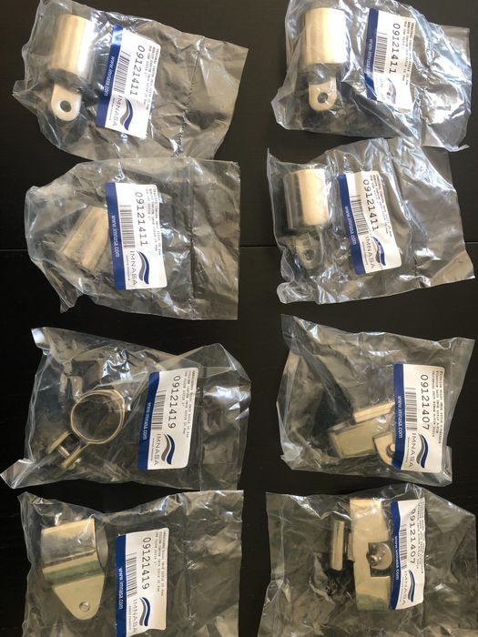 Acessórios Inox 316 Polidas para Bimini