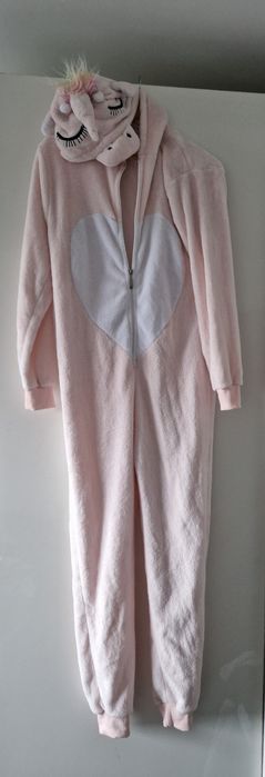 Sinsay kigurumi jednoczęściowa piżama kostium,jednorożec