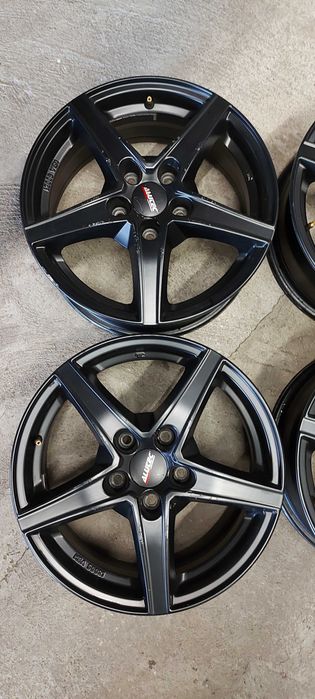 Felgi aluminiowe 6,5jx16 et50 5x112 Vw Seat Skoda Audi Czarne