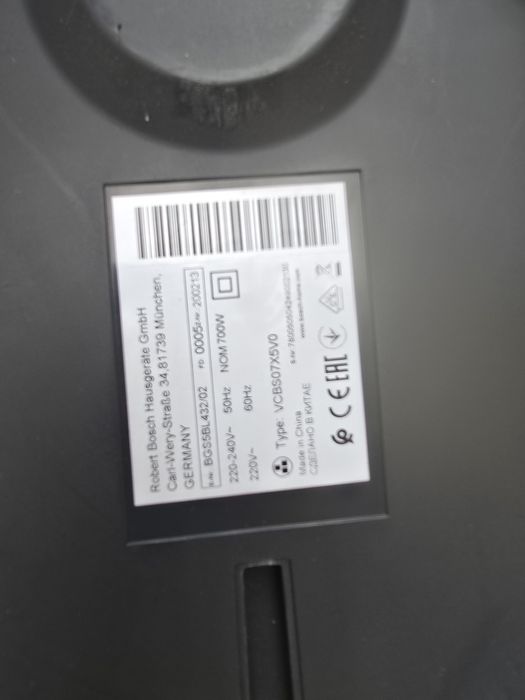 Bosch Relaxx'x ProSilence Plus BGS5BL432 odkurzacz bezworkowy cichy!