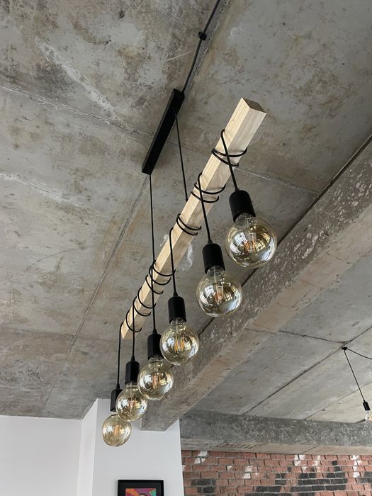 Lampa w stylu loftowym