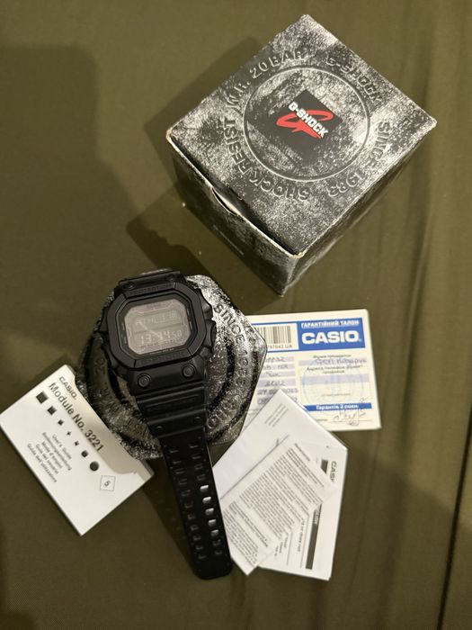 Війсковий годинник! ОРИГІНАЛ! Casio G-SHOCK! Сонячна батарея/Всі види захисту