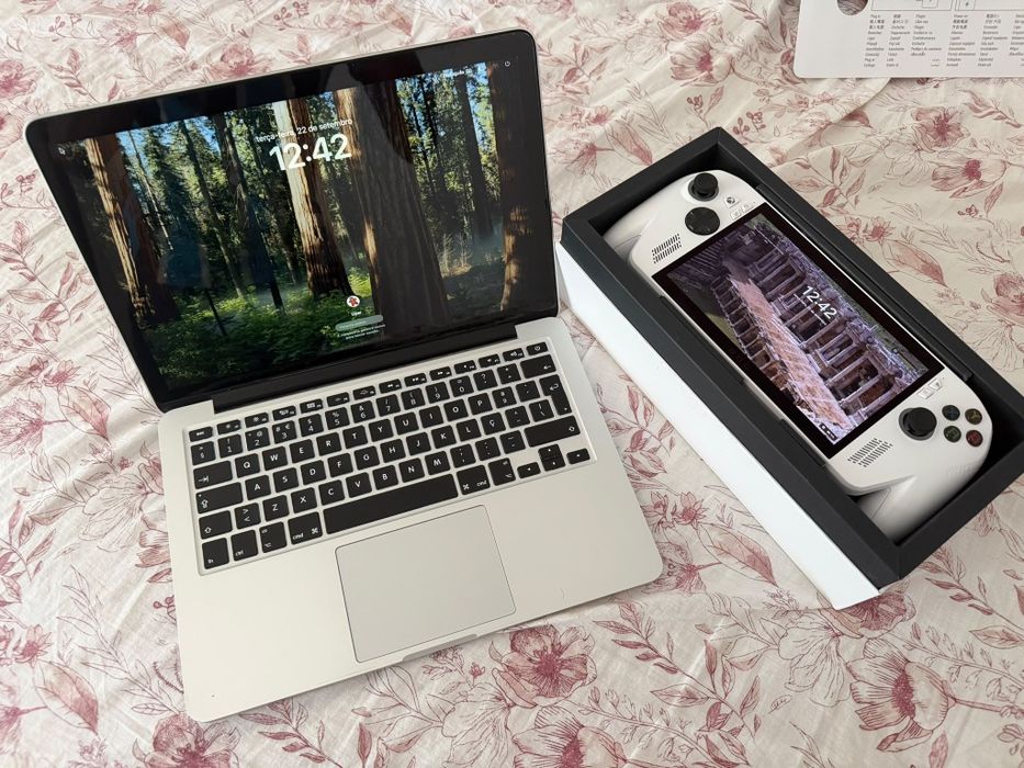 PACK - ASUS ROG Xbox Ally 2025 Branco + MacBook Pro 13" Retina
