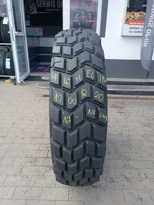 12.00R20 Michelin X opona używana 12.00-20