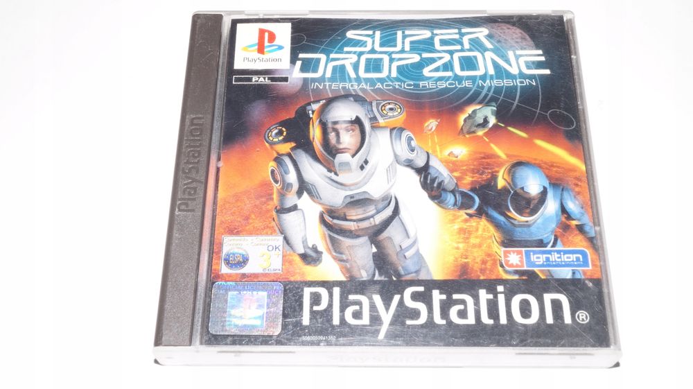 Super Dropzone Intergalactic Rescue Mission (Psx) Warszawa