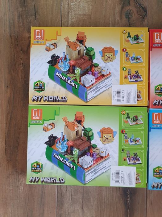 zestawy klocków konstrukcyjnych "My World", Minecraft