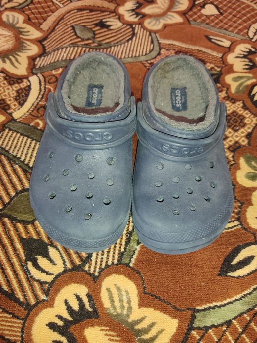 Зимние Crocs j 1, крокс, кроксы,