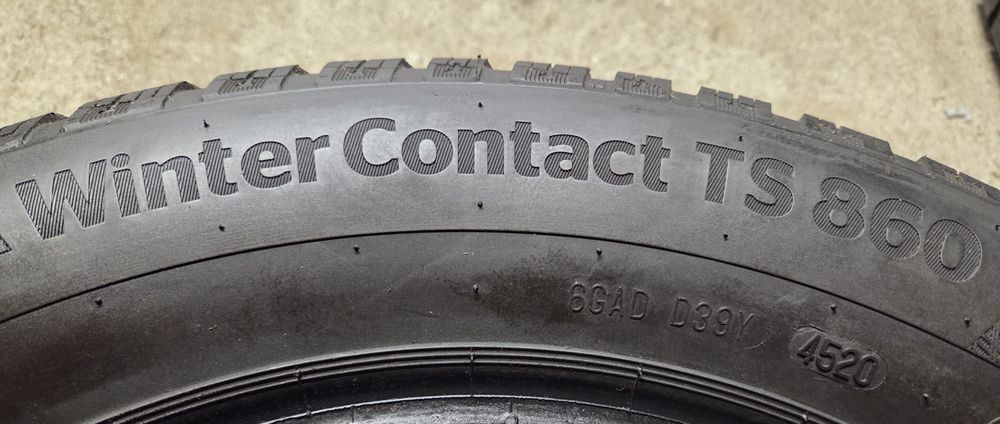 Opony zimowe CONTINENTAL WinterContact TS860 185/65/15 Okazja!