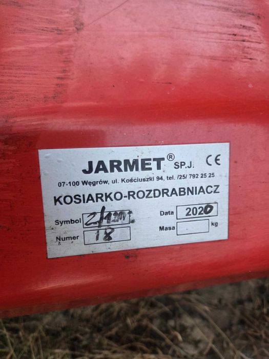 Kosiarko-rozdrabniacz ogrodniczy mało używany