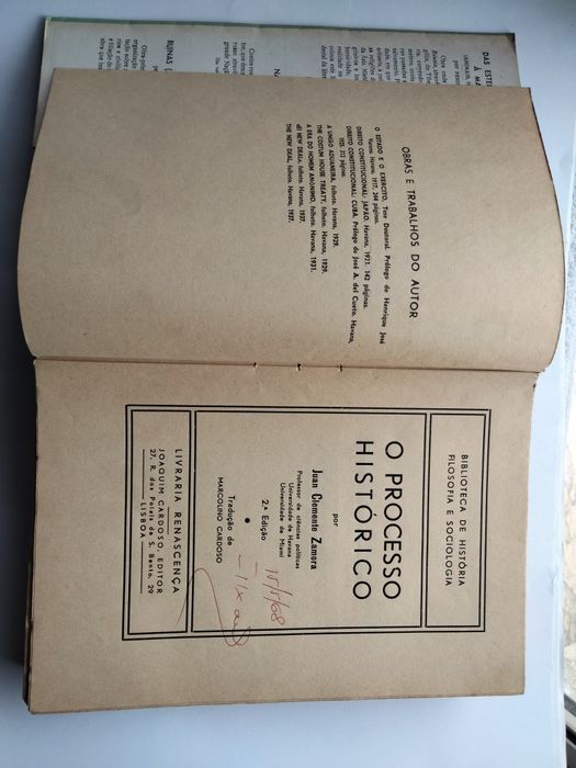 ZAMORA (Juan Clemente) – O Processo Histórico