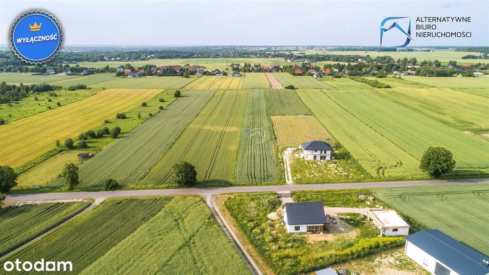 Atrakcyjna działka budowlano-rolna w Żabiej Woli