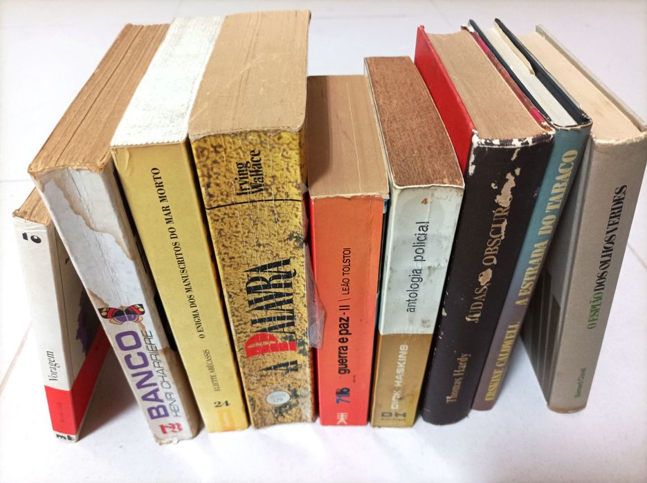 Livros antigos de consagrados autores Internacionais