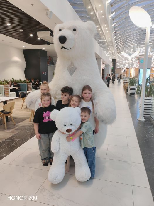 Привітання від ведмедика 1200 гривень плюс подарунок