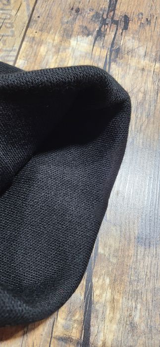 Czarna czapka zimowa dzianina unisex audi