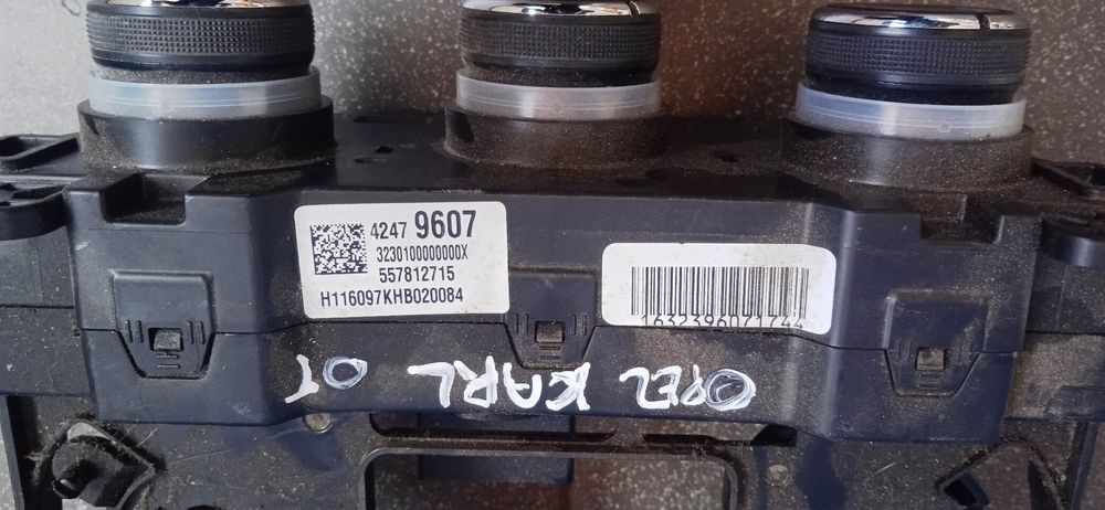 Panel klimatyzacji Opel Karl