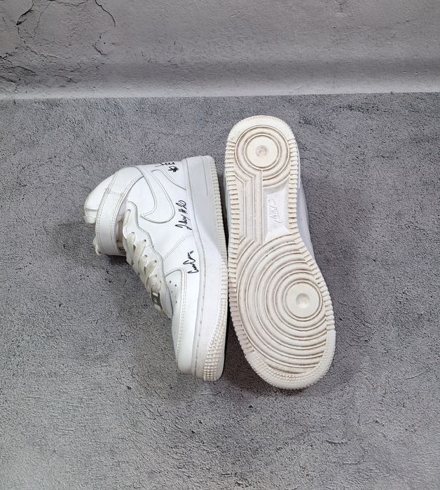 Кроссовки Nike Air Force 1 Mid Le кожаные высокие ботинки Dunk High