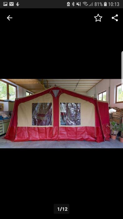 Caravana dedobravel  tenda reboque