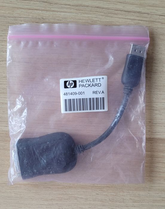 Adapter HP kabel przejściówka
KABEL PRZEJŚCIÓWKA

DISPLAYPO