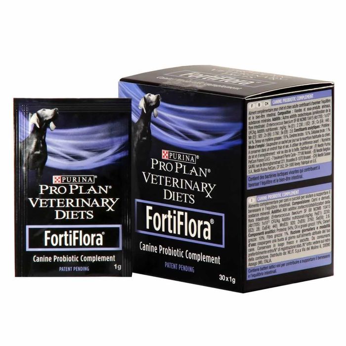 Purina Proplan Fortiflora cão 30 saquetas para cães - probiótico -NOVO