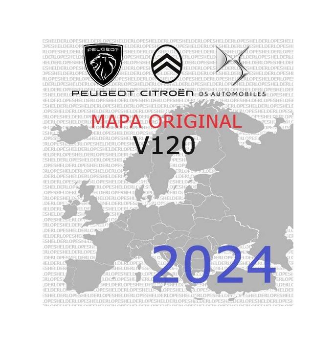 ***MAPA 2024 v120 e RADARES*** Peugeot, Citroen, DS