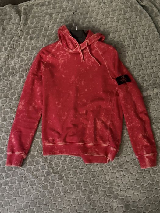 Худи Кофта stone island off die red