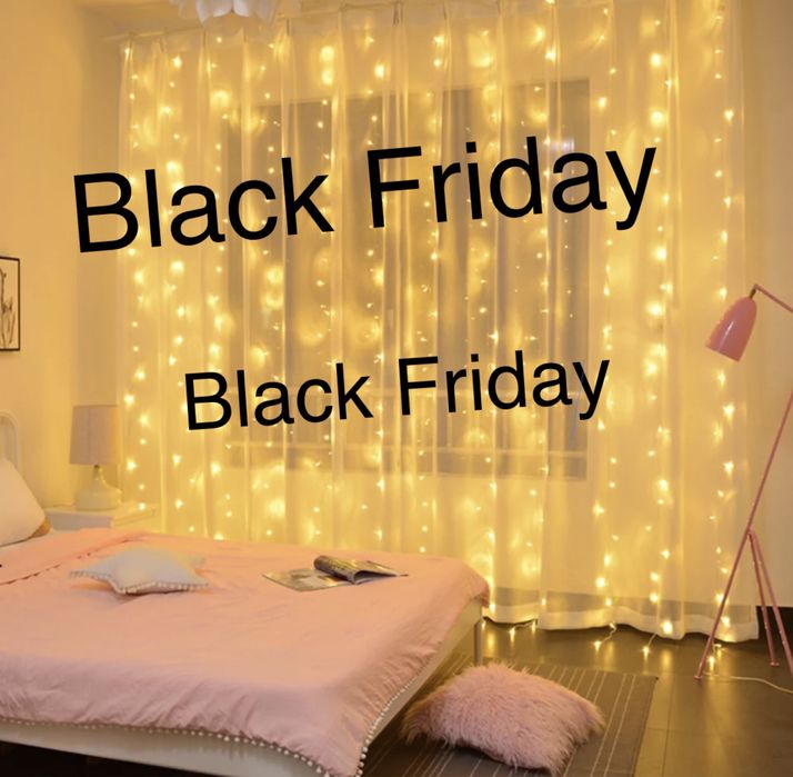 СУПЕР ціна!! Гирлянда штора, USB, роса 3*3, 3*2