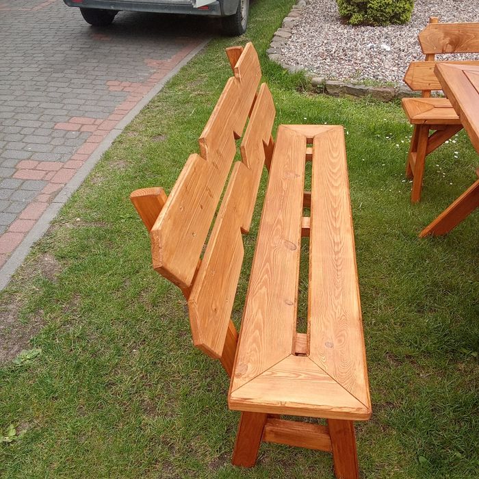 Zestaw mebli ogrodowych tarasowych 170 cm