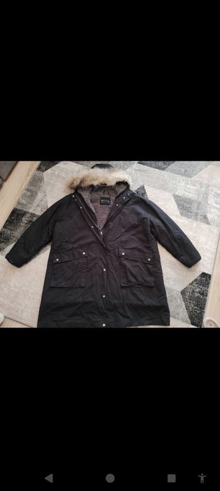 Kurtka 2 w1 ASOS plus size czarna