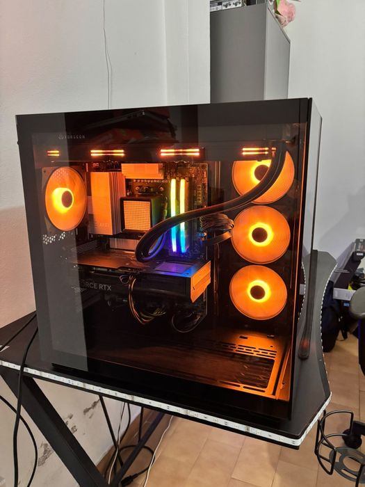 PC Gaming 9800x3d 64gb ram 2tb  gpu 5700XT NOVO 3 anos Fatura