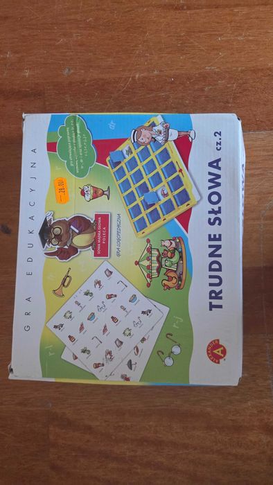 Gra logopedyczna Trudne słowa