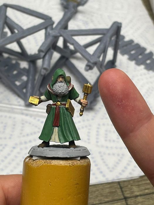 Impressão 3d de miniaturas para jogos como Warhammer 4k e Dnd