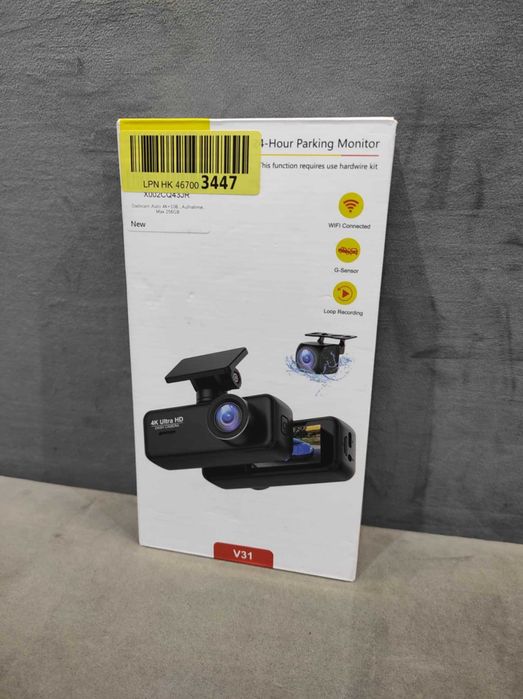 Kamera samochodowa WIDEOREJESTRATOR V31 64GB, 4K. DUAL