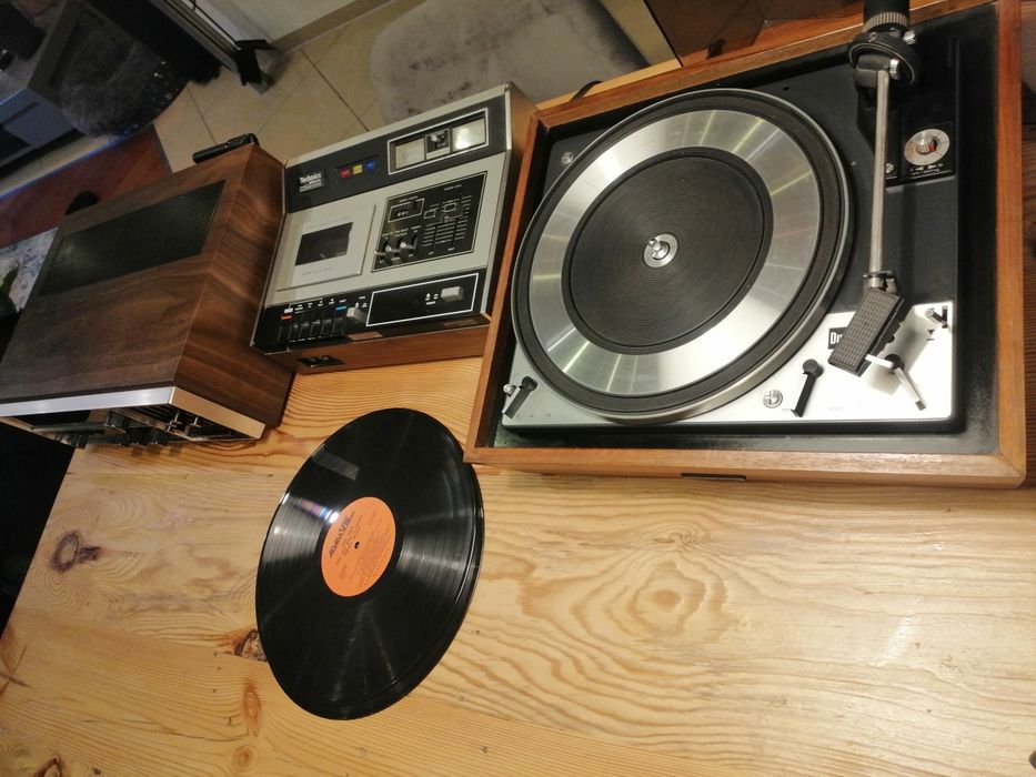 Zestaw vintage audio 100 procent sprawny