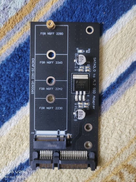 Nvme SSD pci e  adapter ngff