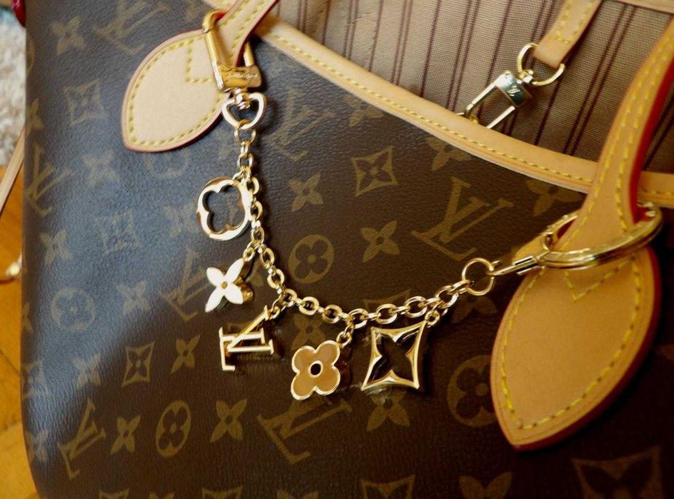 Louis Vuitton luksusowy brelok do torebki