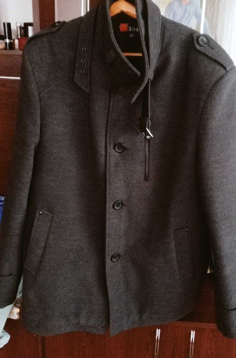 Пальто чоловіче сіре