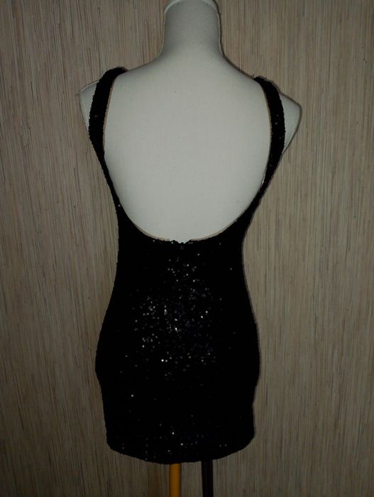Cekinowa sukienka ONLY r.XS