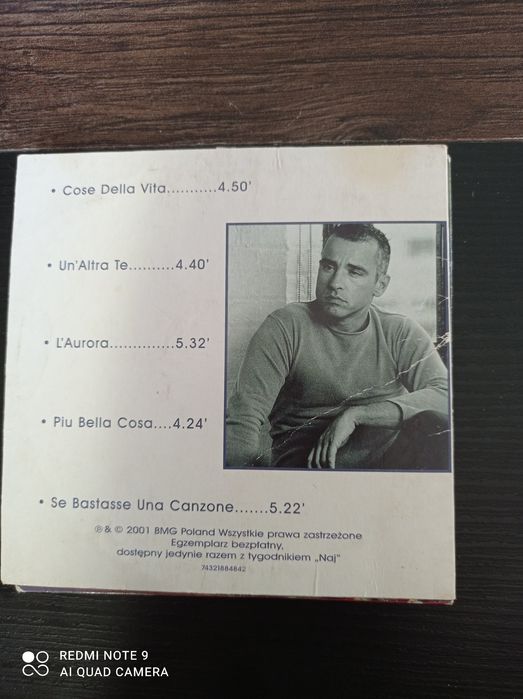 Eros Ramazzotti Un Altra Te Tekst