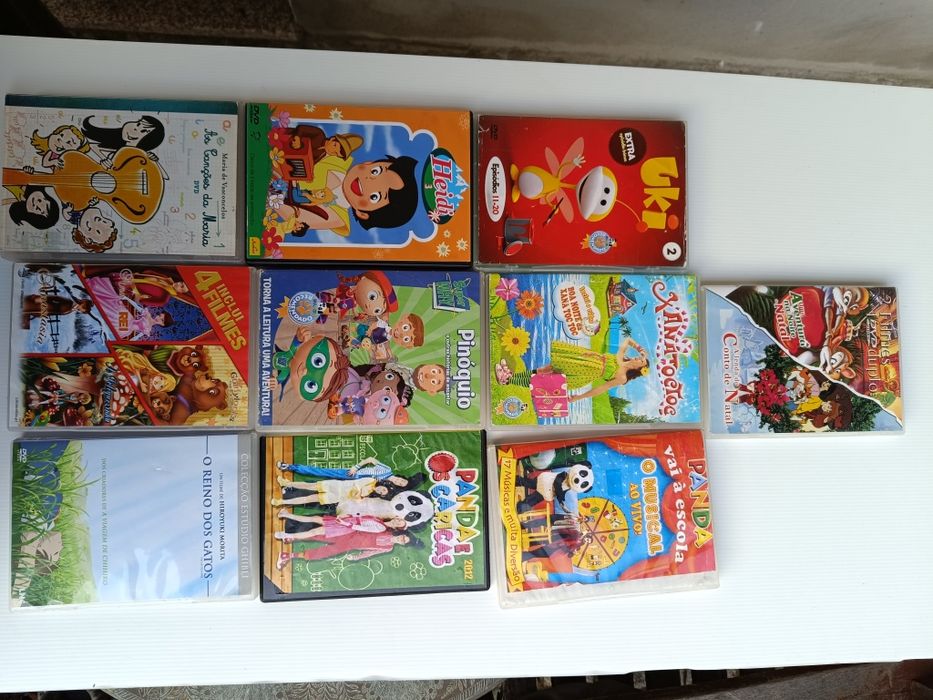 Conjunto desenhos animados My little pony filmes dvd Vila Franca de Xira •  OLX Portugal