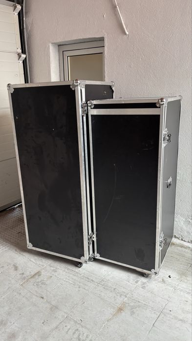 Flight Case Profissional grande com rodas