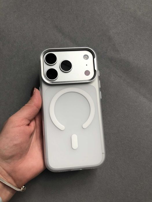Чохол Matte White Magsafe iPhone 17 Pro Max чехол айфон 17 Про макс iPhone 17 Pro айфон 17 Про